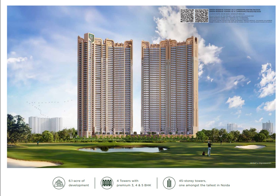 5 BHK + UTLITY IN GREEN RESERVE